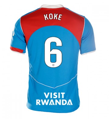 Atletico Madrid Koke #6 Tredjetrøje Dame 2025-26 Kortærmet